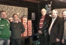 Ülenurme Lions klubi toetas Ülenurme noori jalgpallureid