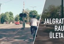 Raudteed ületades tuleb jalgrattalt maha tulla