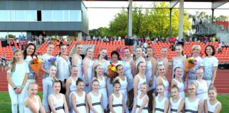 Võimlemispidu oli edukas ja menukas