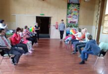 Õnnemaa kogukonnapraktikandid Maarja Külas projektiga „Märka erinevat“