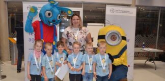 Ülenurme lasteaia võistkond rahvusvahelisel LEGO-võistlusel
