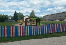 Kambja mänguväljak sai värskema ilme