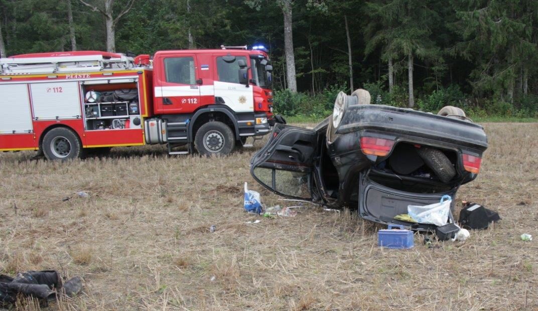 Liiklusõnnetus Rebasel