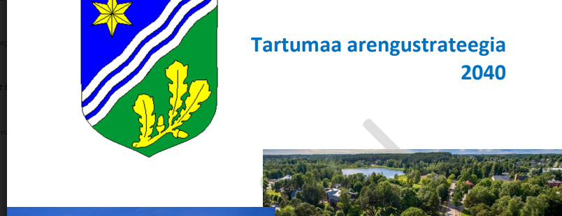 Tartumaa arengustrateegia 2040 eelnõu