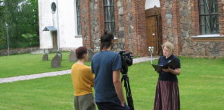Läti televisioon filmis Kambja valla kultuuriväärtusi