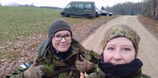 Kaitseliidu rännak Kambja valla teedel