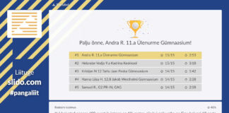 Rahatarkuse veebiviktoriini võitis ÜG õpilane Andra Reinhold