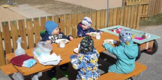 Õuesõppe avamispiknik Kambja lasteaias