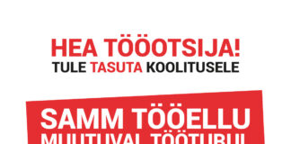 Tartus algab mais uus koolitus „Samm tööellu muutuval tööturul“