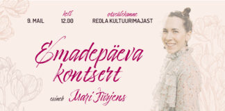 Emadepäeva kontsert. Mari Jürjens