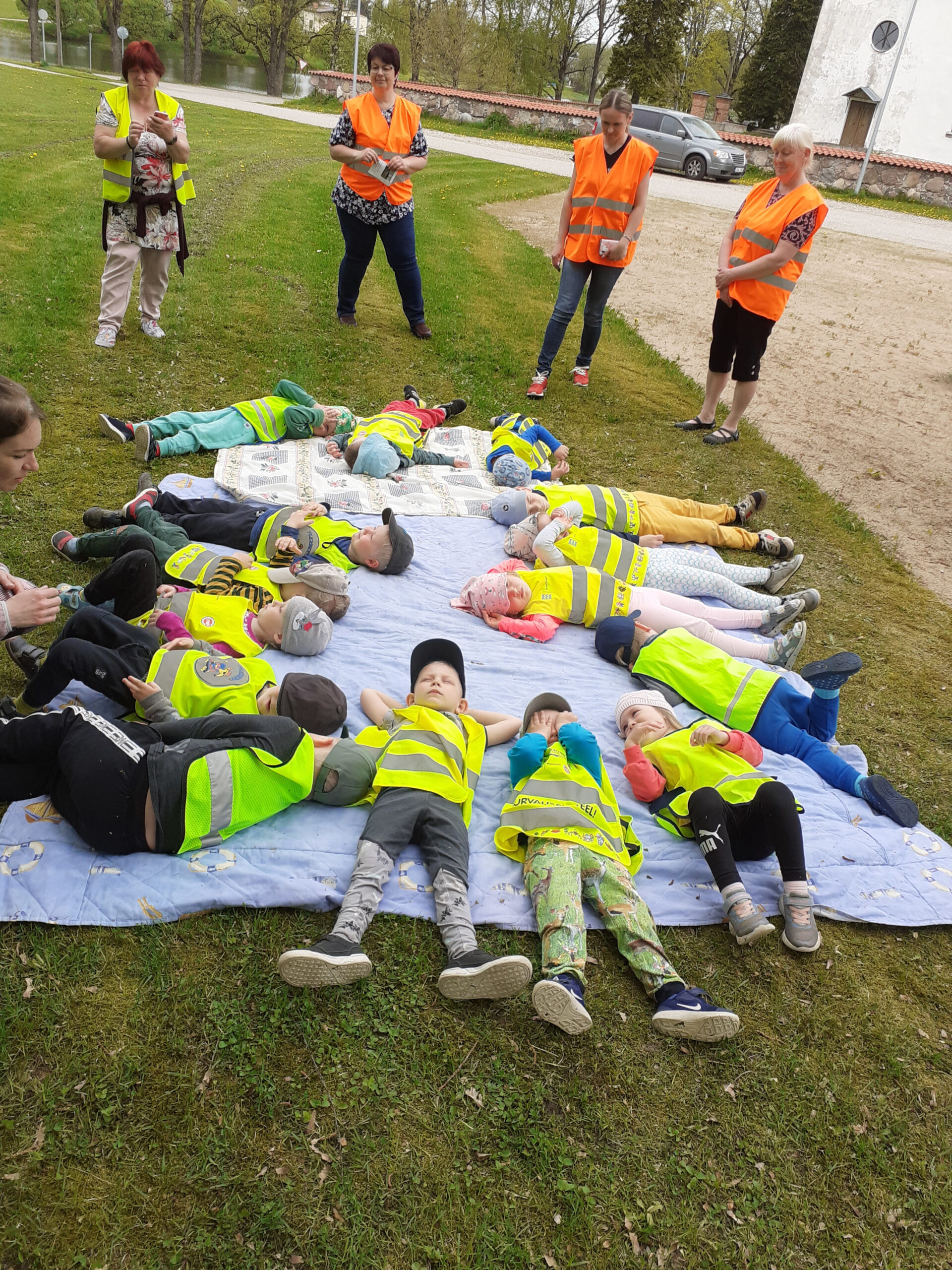 Kambja lasteaia kevadmatk „Olen terve ja rõõmus“