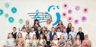 Laululinnu pesast lendavad kooli õpihimulised, hoolivad ja tegusad lapsed