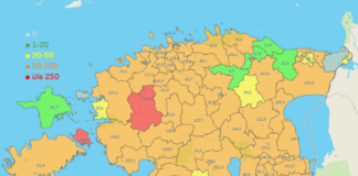 Maakondlikud andmed COVID-19 nakatumiste kohta