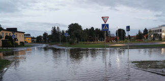 Vihmavaling tõi Papli tänavale uputuse