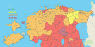 COVID-19 tõttu vajab haiglaravi 154 inimest; uusi nakatumisi 463, vallas 2