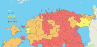 COVID-19 tõttu vajab haiglaravi 180 inimest; uusi nakatumisi 730, vallas 1