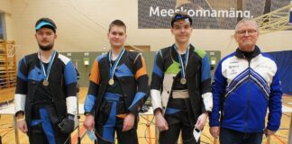 Ülenurme juuniorid tegid Eesti meistrivõistlustel kolmikvõidu