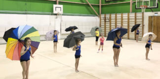 Väiksed võimlejad on usinad ja visad