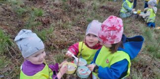 Otsimismäng ja metsamatk Kambja lasteaias