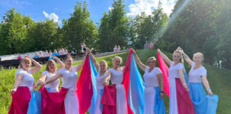 Väikesed ja suured Rüblikud Tartus võimlemispeol