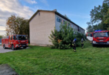 Kambjas põles vana koolimaja