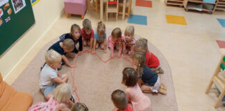 Kambja lasteaia Mesimummi tegemistest Euroopa spordinädalal