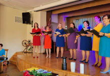 Naisansambel Lüüra Lõuna-Eesti tuuril