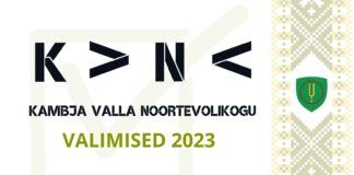 Toimuvad Kambja Valla Noortevolikogu valimised