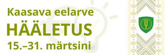 Kaasava eelarve hääletus 15.-31. märtsini