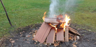 Prügi lõkkes põletamine võib tuua trahvi