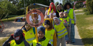 Lastepäev oli täis üllatusi, rõõmu, naeru ja kilkeid