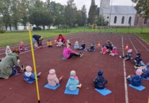 Euroopa spordinädala tegemistest Kambja lasteaias