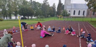 Euroopa spordinädala tegemistest Kambja lasteaias