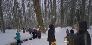 Kuuste Kooli lasteaia särav talveõhtu