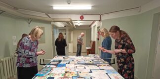 Lõunakeskuses on avatud Tartumaa õpilaste talvise joonistuskonkursi tööde näitus