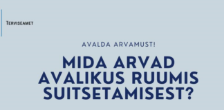 Terviseamet kaardistab avalikus ruumis suitsetamist ja veipimist