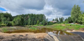 Jätkuvad Aarike paisjärve rekonstrueerimistööd
