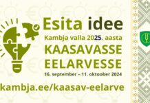 Milliseid ideid võiks Kambja valla kaasavast eelarvest 2025. aastal rahastada?