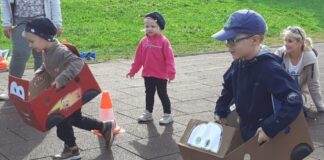 Euroopa spordinädala tegemised Kambja lasteaias Mesimumm