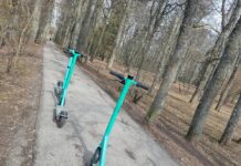 Pargiteele pargitud 3 e-tõukerattast.