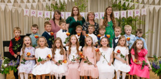 Ülenurme lasteaias saadeti koolieelikud südamlikult teele