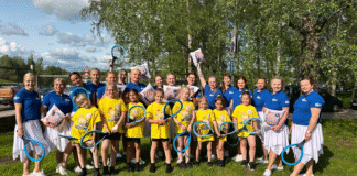 Võimlejad Kambja vallast osalesid Tartu võimlemispeol