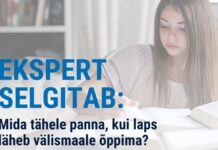 Mida tähele panna, kui laps läheb välismaale õppima?
