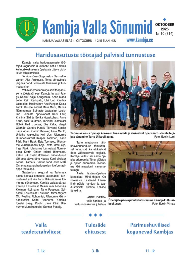 KVS nr 10 (314) esikülg