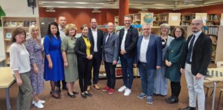 Tüüringi liidumaa ministri juhitud delegatsioon külastas Ülenurme Gümnaasiumi