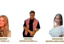 Selgunud on Ülenurme Gümnaasiumi uue õpilasesinduse koosseis