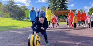 Euroopa spordinädal Kambja Lasteaias Mesimumm