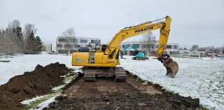 Algasid Tõrvandi keskusala väliala ehitustööd