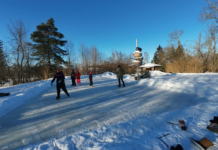 Unipiha kooli õuel avati uisuväljak – talverõõmud ootavad õues liikuma!