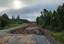 Tõrvandi–Roiu tee on suletud kuni 9. augustini (uuendatud)